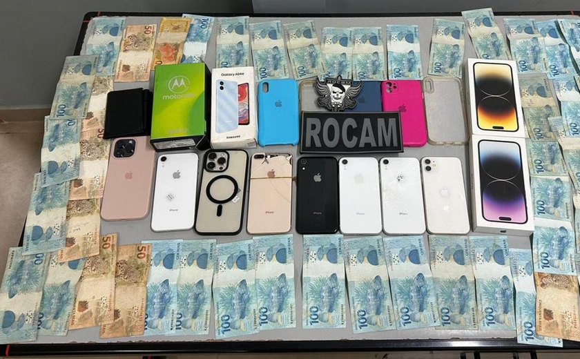 Polícia Militar apreende drogas, armas e smartphones em Arapiraca e Maceió