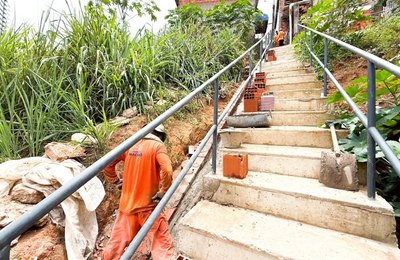Programa Brota na Grota avança com obras no bairro São Jorge