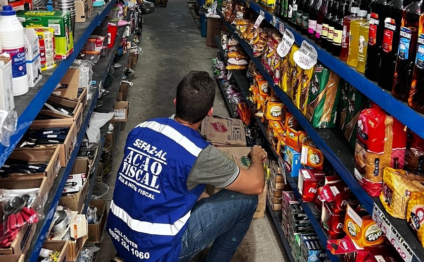 Sefaz flagra mercadorias irregulares desviadas do posto fiscal por balsa em Pão de Açúcar