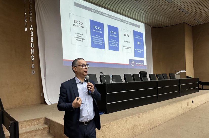 Alagoas Previdência promove palestra sobre regras de aposentadoria no TCE-AL