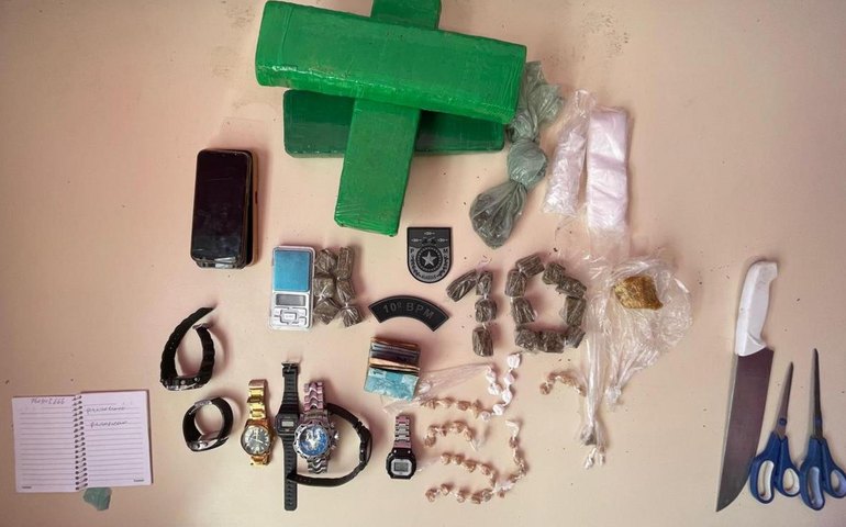 PM apreende quase 40 quilos de drogas e 30 armas de fogo em uma semana