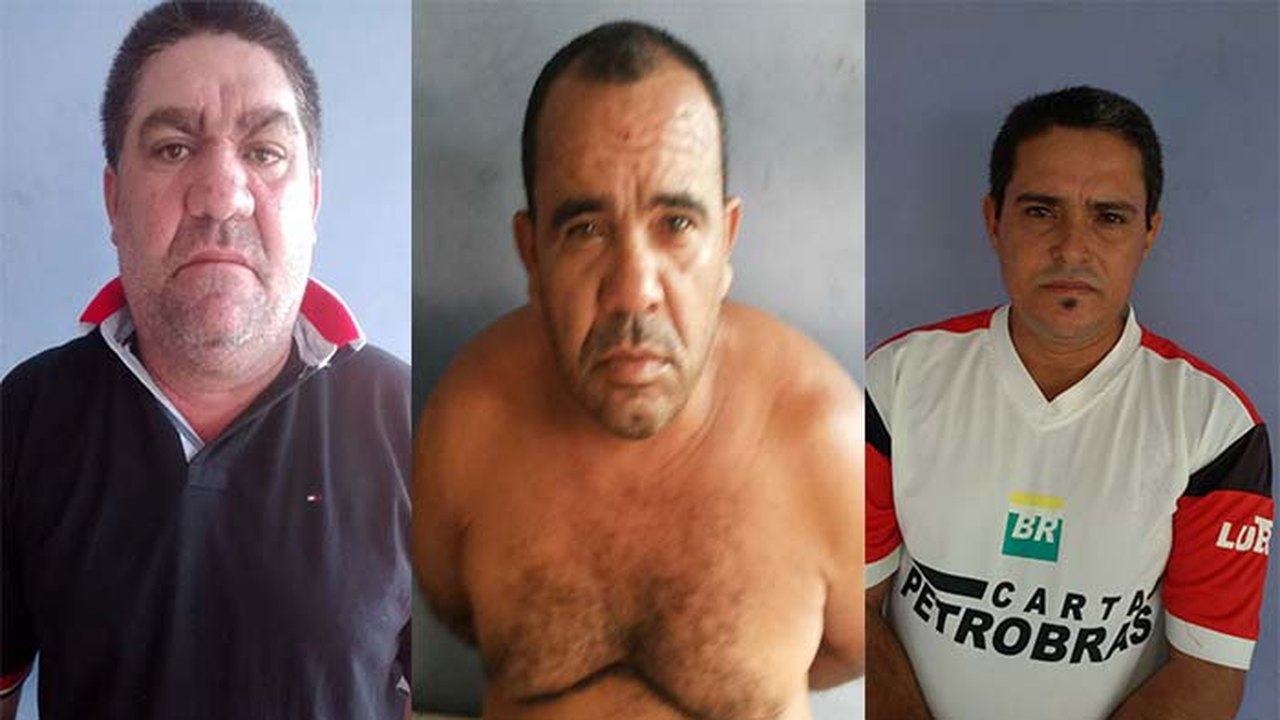 Operação prende três e apreende armas e munições