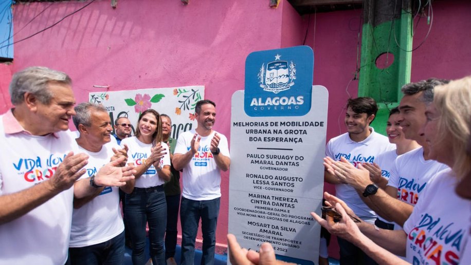 Estado inaugura Grota Boa Esperança e leva serviços essenciais à população