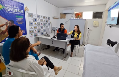 Telemedicina avança nos postos de saúde de Penedo com novos equipamentos e treinamento de pessoal