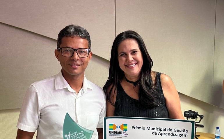 Educação de Branquinha recebe Prêmio de Gestão da Aprendizagem pelo crescimento do IDEB