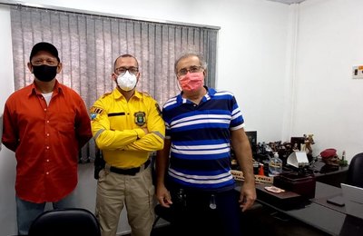 Superintendente da SMTT recebe associação de ciclismo para discutir demandas