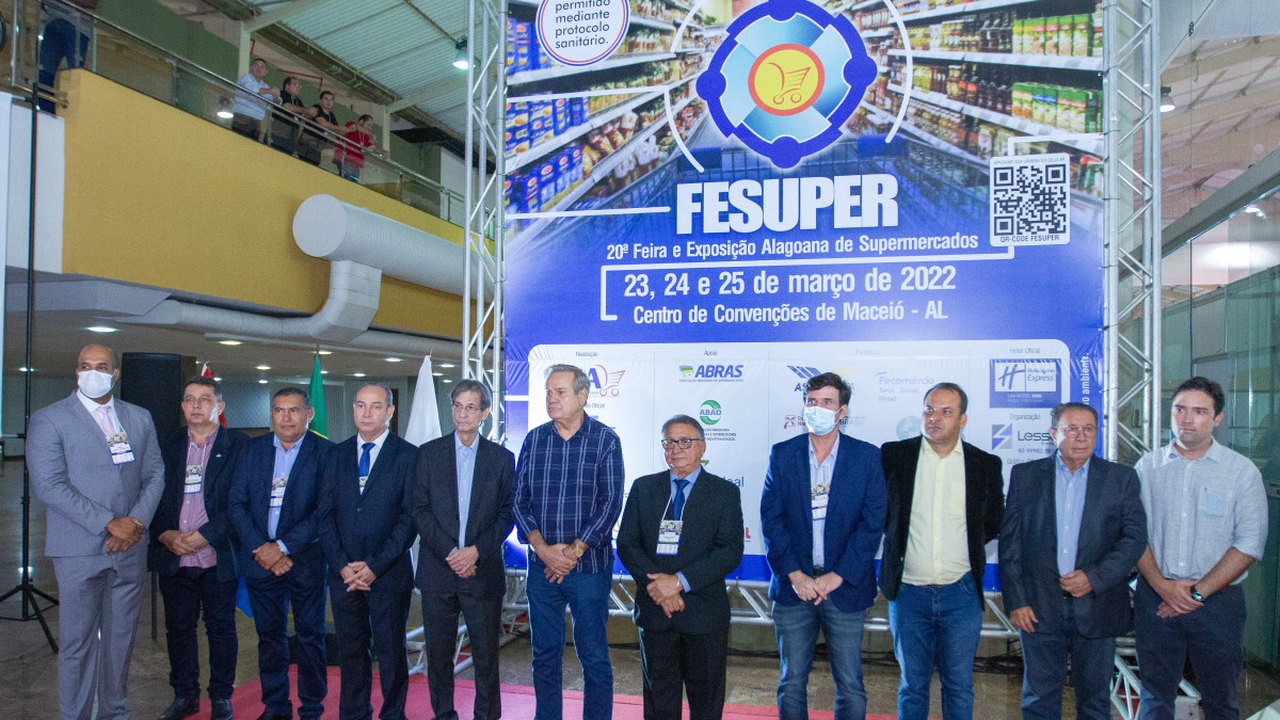20ª edição da Feira e Exposição Alagoana de Supermercados tem início em Maceió