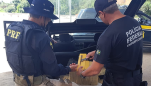 Cerca de 100 kg de maconha paraguaia são apreendidos em Sergipe