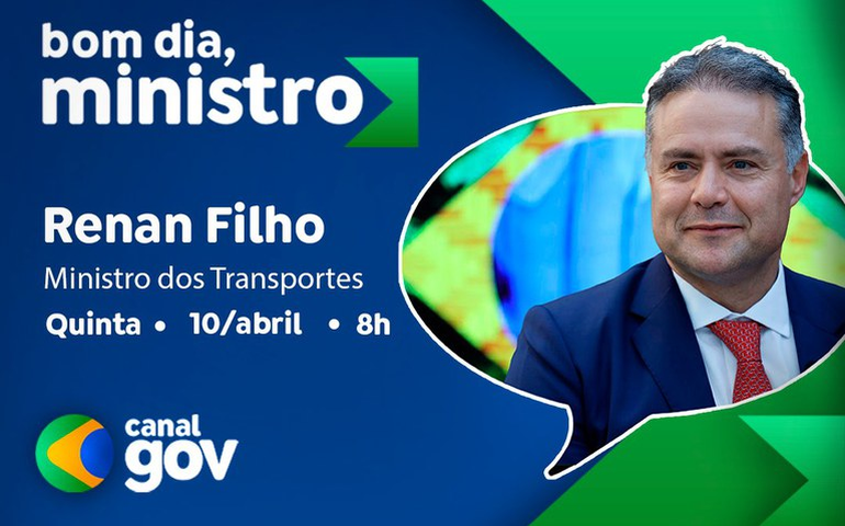 Renan Filho destaca melhorias da malha viária federal no “Bom Dia, Ministro”