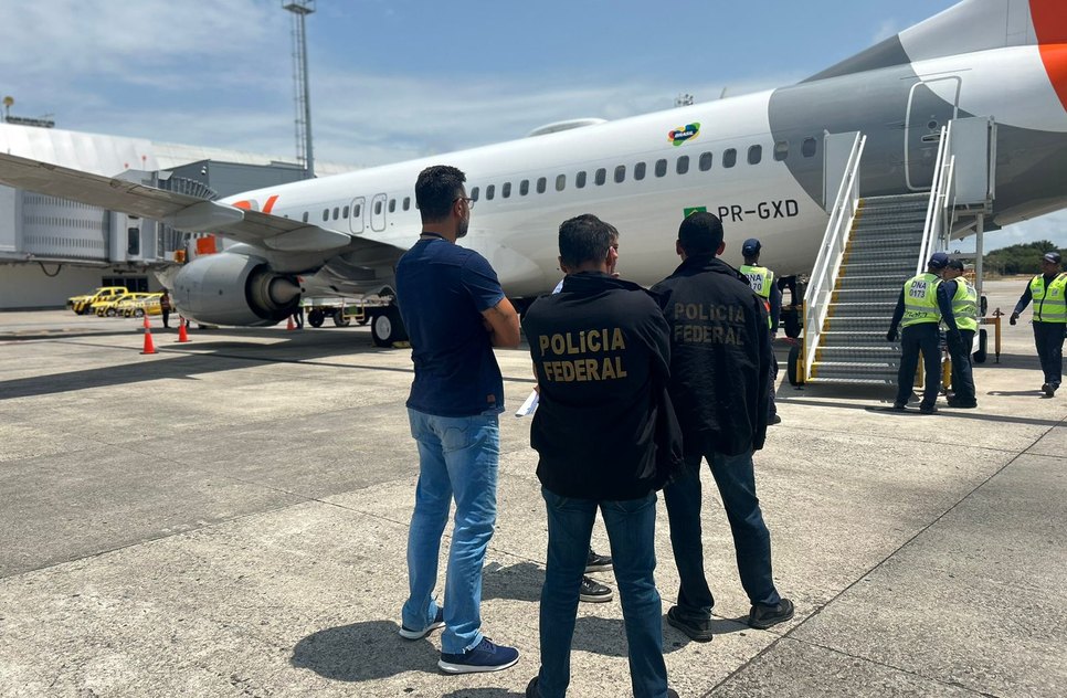Polícia Federal prende homem foragido após desembarcar no Aeroporto de Aracaju