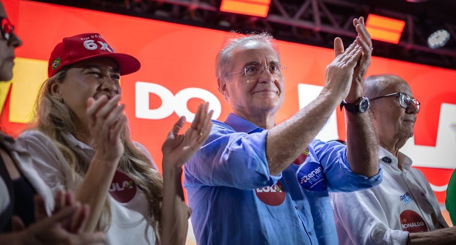 Renan Calheiros lidera disputa pelo Senado em nova pesquisa realizada em Alagoas