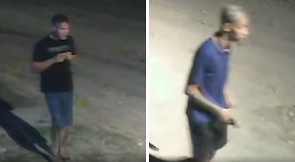 Polícia Civil divulga imagens de dupla suspeita de matar vigilante e tentar roubar motorista de aplicativo