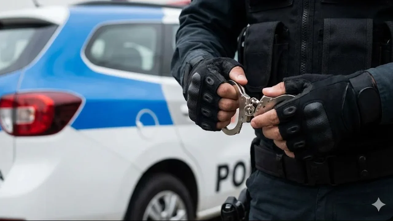 Homem bêbado agride mulher, quebra porta de vidro e tenta fugir da polícia