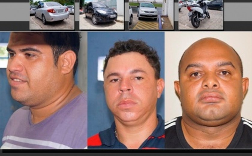 Marechal Deodoro: PC prende estelionatários paraibanos que vendiam carros locados