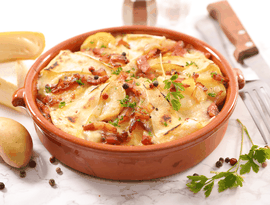 Tartiflette: conheça a receita francesa que combina batata, queijo e bacon