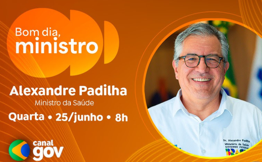 Padilha destaca medidas para reduzir filas de acesso a especialistas no SUS no Bom Dia, Ministro