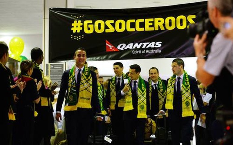 Austrália é a primeira seleção a chegar ao Brasil para a Copa