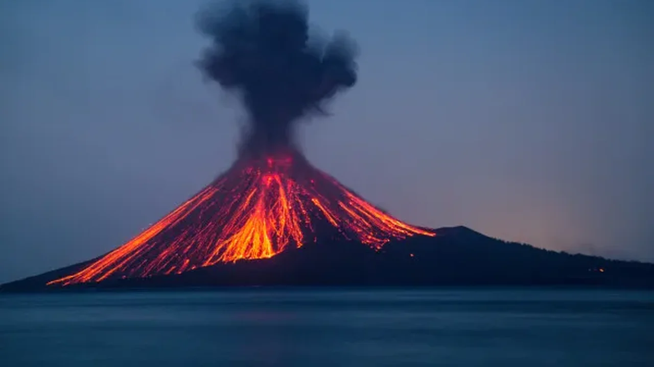 'Anel de fogo' do Pacífico: Vulcão entra em erupção no leste da Indonésia