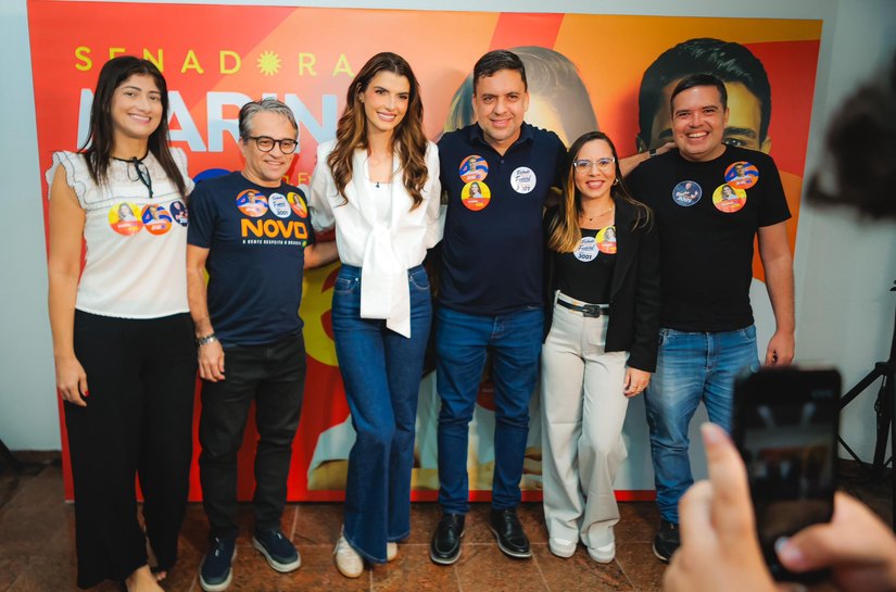 Partido Novo formaliza apoio à candidatura de Marina JHC ao Senado
