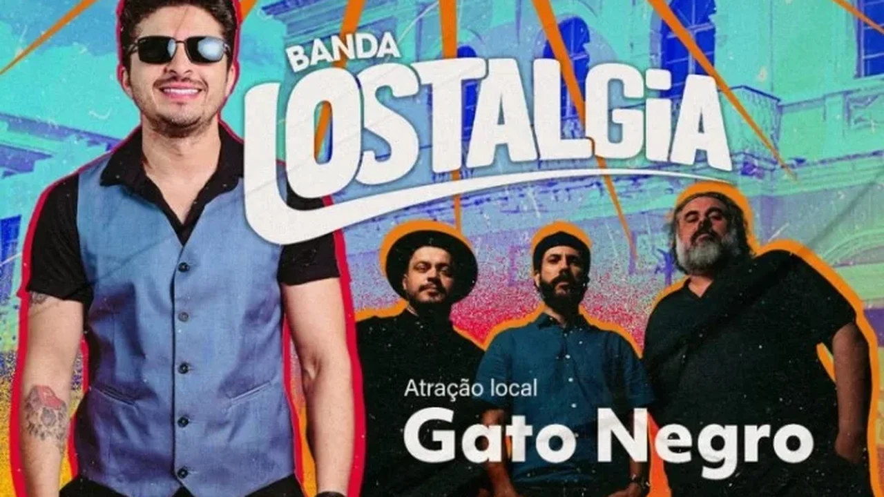 Projeto Seis & Meia é retomado em Penedo com show das bandas Lostalgia e Gato Negro