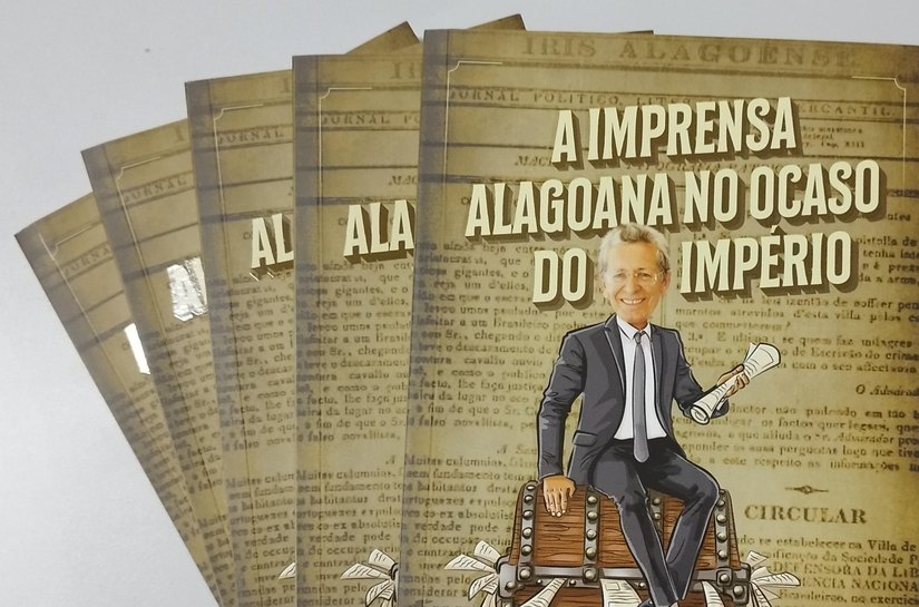 Livro 'A Imprensa Alagoana no Ocaso do Império” será lançado pela Secom AL