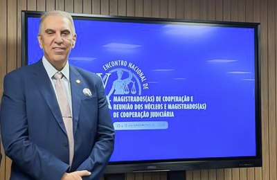 Desembargador Ivan Brito debate cooperação judiciária em evento no CNJ