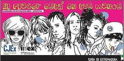 Cartaz do curso de masturbação na Espanha
