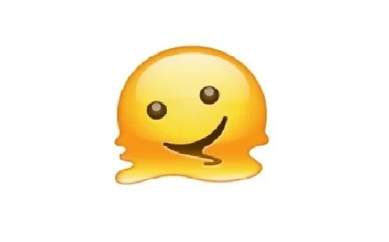 Rosto derretendo: o que significa a carinha escolhida como emoji do ano?