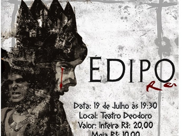 ‘Édipo Rei’ é a atração do Teatro Deodoro é o Maior Barato de quarta-feira (19)