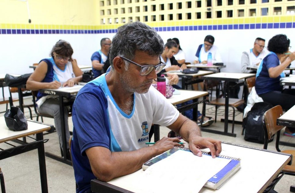 EJA: Matrículas para os novos alunos começam nesta segunda-feira (17) em Aracaju / Foto: Foto: Prefeitura de Aracaju/ Divulgação