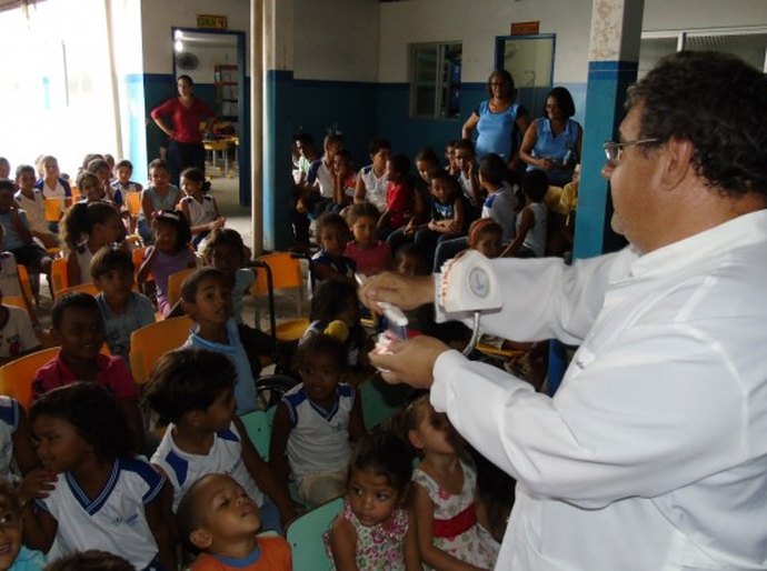 Prefeitura de Rio Largo realiza prevenção de saúde bucal nas escolas