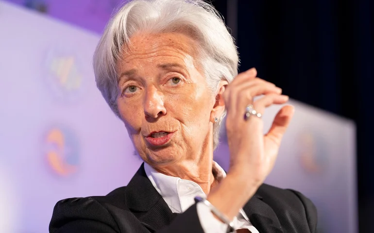 Incertezas no sistema de comércio global prejudicam economia da Europa, diz Lagarde, do BCE