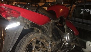 moto roubada