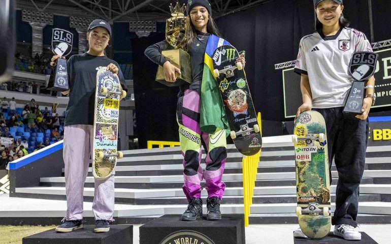 Rayssa Leal: &#8216;carregar o troféu de campeã mundial no Brasil não tem preço&#8217;