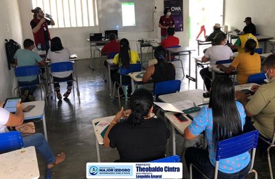 Saúde de Major Izidoro capacita os profissionais para melhor atender a população  