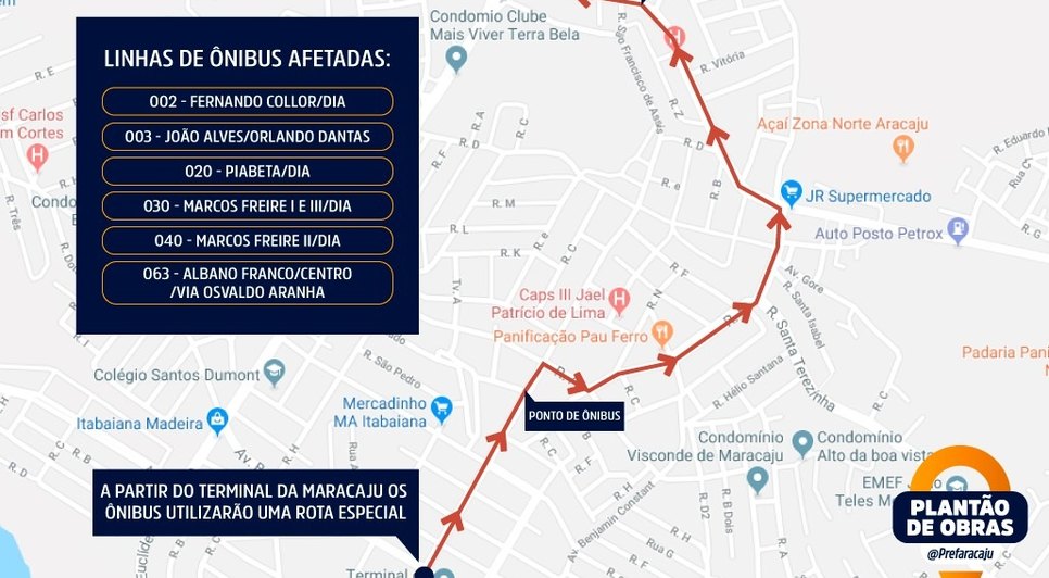 LINHA DE ÔNIBUS / Foto: Arte Secom