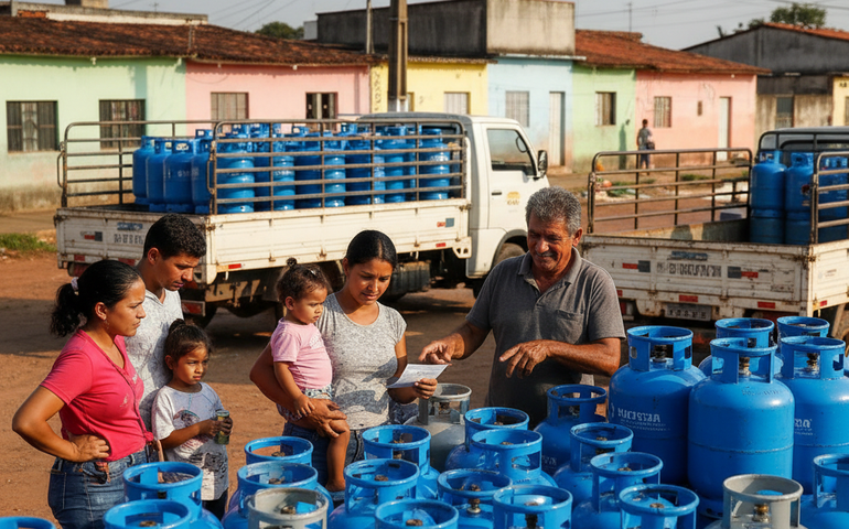 Gás do Povo deve impulsionar vendas de botijões em 3,9% este ano