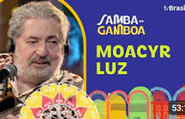 Samba na Gamboa recebe o cantor e compositor Moacyr Luz