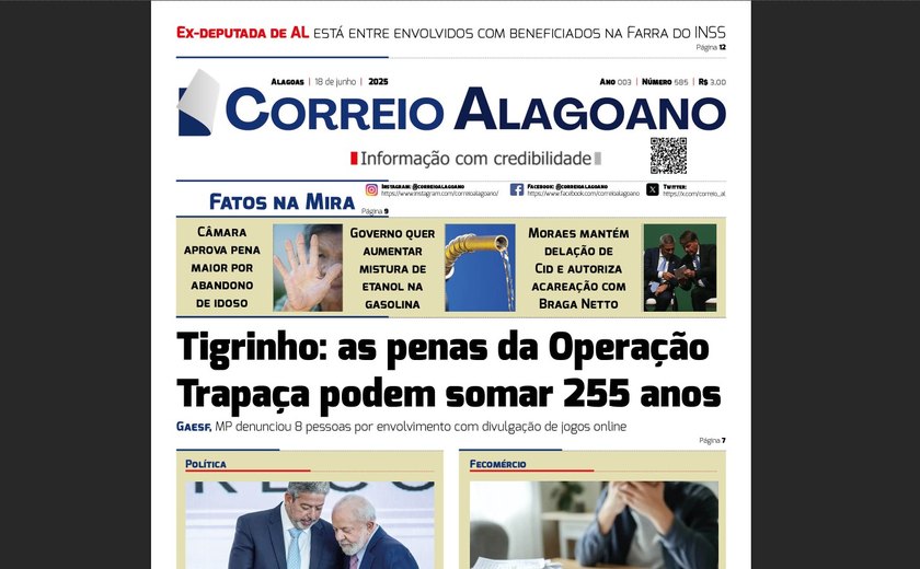 Tigrinho: as penas da Operação Trapaça podem somar 255 anos