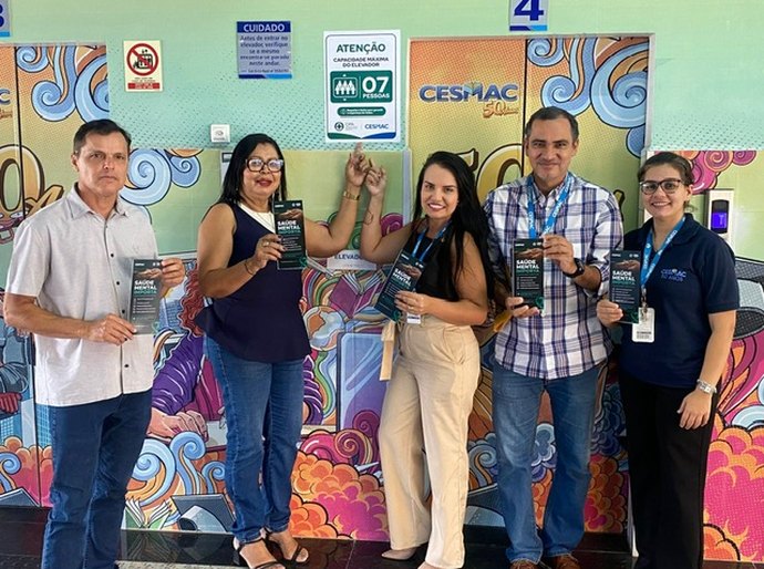 Cipa reforça cultura de prevenção com atualização de sinalização dos elevadores e ações de saúde mental no Cesmac