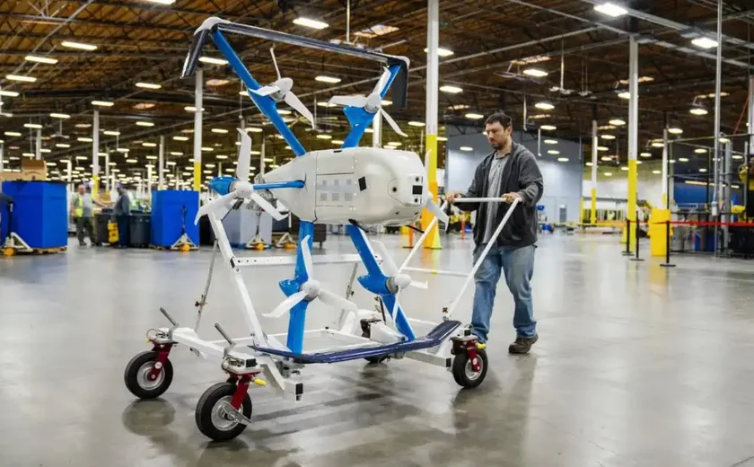 Amazon recebe permissão para testes com drones no Reino Unido