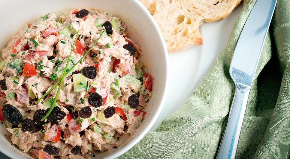 Salpicão de Atum com Abacaxi  / Foto: Abeaço 