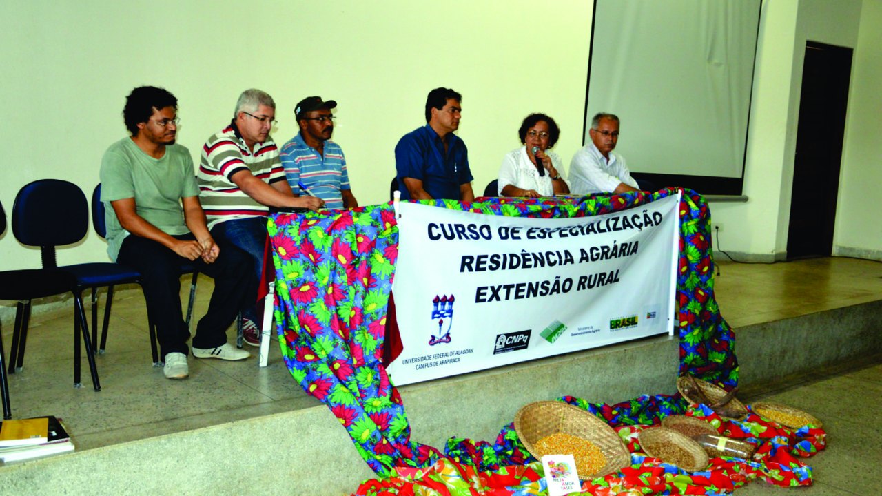Campus da Ufal em Arapiraca inicia curso  de especialização em Residência Agrária