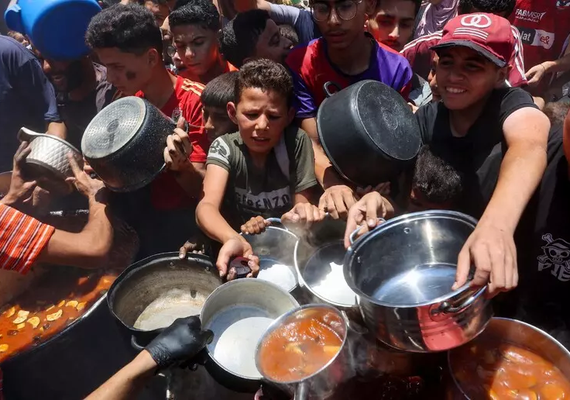 Trump rebate Netanyahu e diz que fome em Gaza é 'real'