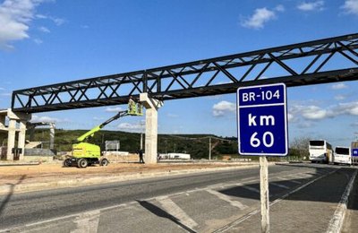 Passarela sobre a BR-104 é concluída e traz mais acessibilidade e segurança para Murici