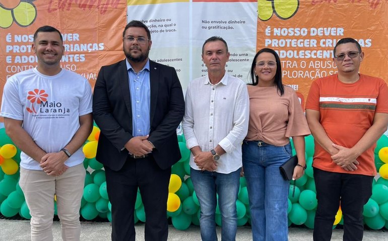 Maio Laranja: Assistência Social de Anadia promove ação de conscientização