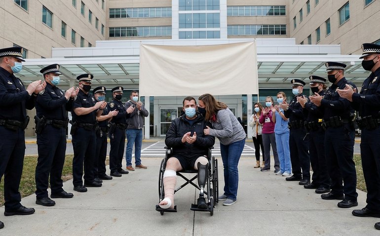 Delegado baleado em megaoperação no Rio recebe alta após 47 dias internado