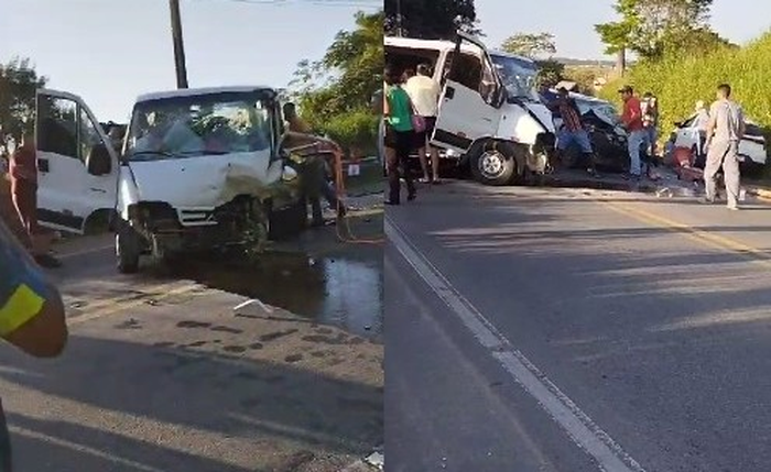 Os onze feridos foram levados a unidades de saúde