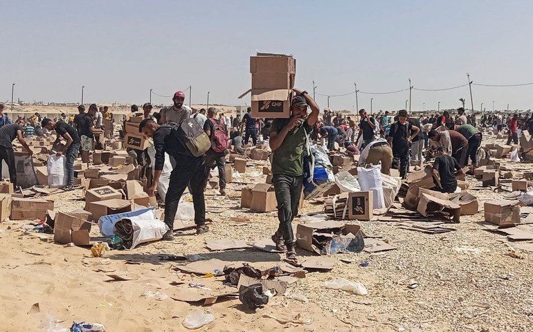 Em um mês, número de mortos buscando alimentos em Gaza chega a 516