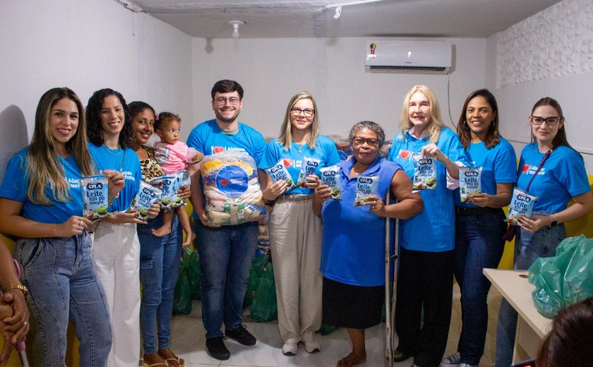 Alagoas Sem Fome entrega uma tonelada de alimentos em Boca da Mata